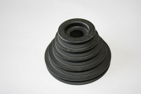 Poulie à courroie trapézoïdale étagée ELMAG n° 19 (plume), pour KBM 13 T, 9106192
