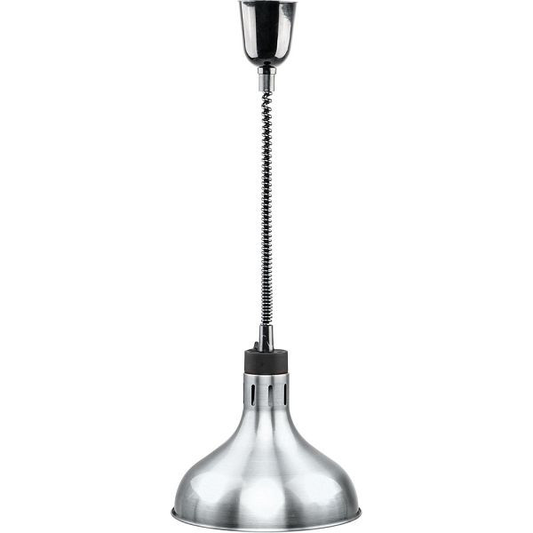 Lampe chauffante pour plafond Stalgast, argent, 0,25 kW, Ø 290 mm, BB0107001