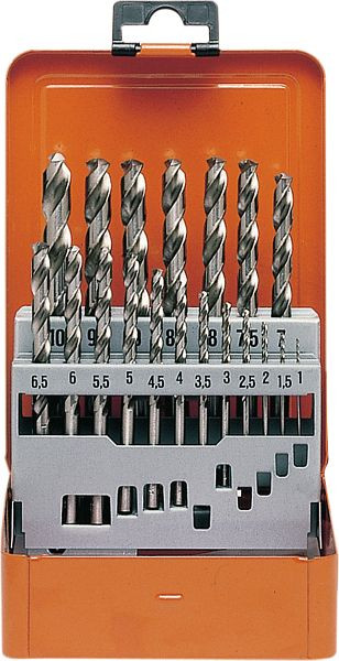 Cassette de perçage Projahn HSS-Co 19 pièces 1-10 / 0,5 mm VITESSE, 60380