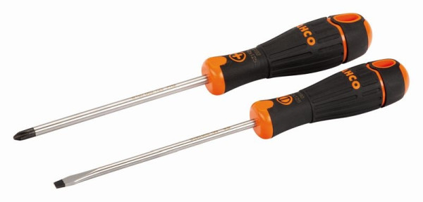 Jeu de tournevis Bahco, BahcoFit, 2 pièces, fente 5,5 mm + PH 2, B219.012