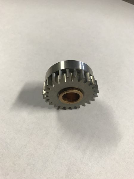 Rouleau presseur d'alimentation ELMAG, avec couronne dentée, sans rainure pour EM plus 202/212-CuSi/272/271/301, EUROMIG 270/300, série MASTER 2000, 54709