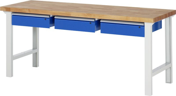 Etabli RAU série 7000 - modèle 7003-1, L2000 x P700 x H840 mm, 03-7003A1-207B4S.11