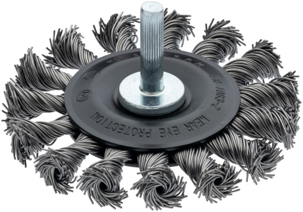 Brosse disque VIGOR, nouée, 75 mm, V6806