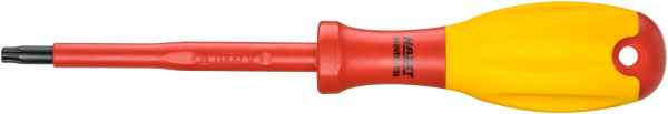 Tournevis d'électricien Hazet, double isolation, profil intérieur TORX®, T30, 810VDE-T30