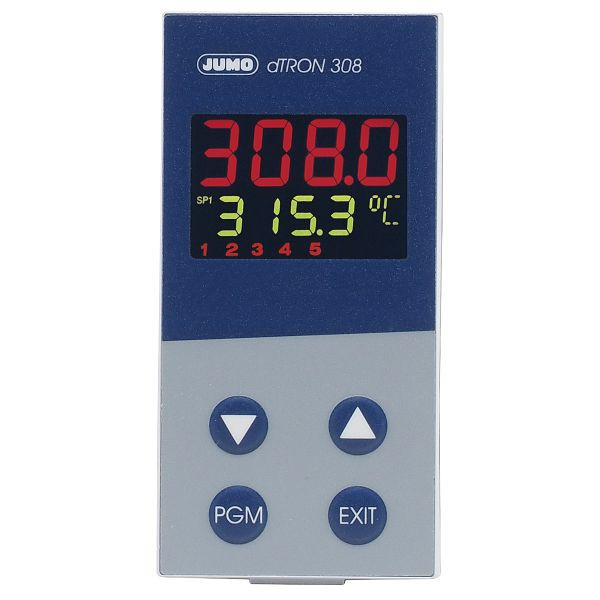 Régulateur compact JUMO avec fonction programme, (48x96 mm), AC 110 à 240 V, 00442003
