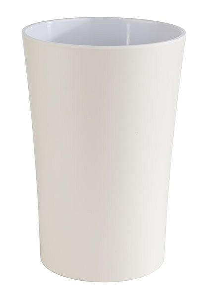 Pot à vinaigrette APS -PASTEL-, Ø 13 cm, hauteur : 19,5 cm, mélamine, 1,5 litre, coloris : beige, avec pieds antidérapants, 84860
