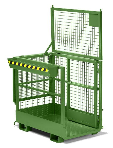Nacelle de travail RR Industrietechnik type RAK-Duo RAL 6011, 100600290