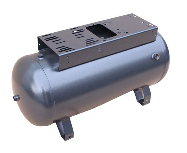 Réservoir d'air comprimé AEROTEC, réservoir d'air comprimé 90 L, compresseur, horizontal, 1 étage, 2009709
