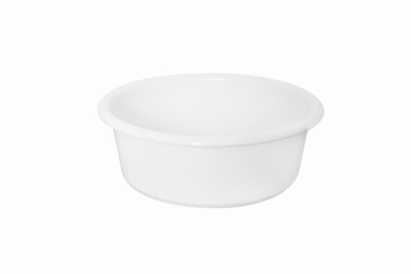 Bac à pâte Schneider, rond, volume : 19 l, plastique, blanc, Ø 420 xh 150 mm, 200971