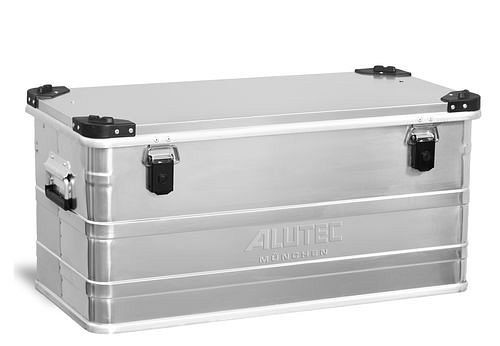 Boîte en aluminium DENIOS Industry, avec coins d'empilage, volume de 92 litres, 136-692