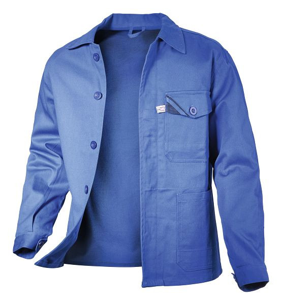 Veste de travail PKA Basic Plus, 270 g/m², bleu royal, taille : 54, UE : 5 pièces, AJ27KB-054