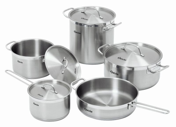 Set de marmites Bartscher, 9 pièces, A130442