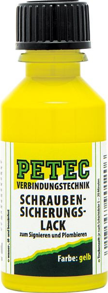 Bloqueur de fil Petec, jaune, 20 ml, 90120