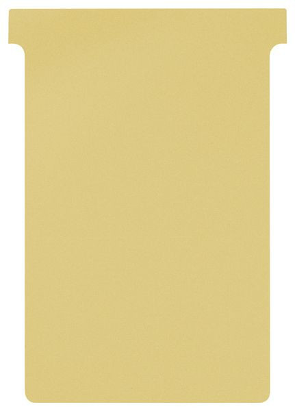 Eichner T-Cards pour toutes les cartes système T-Card - taille XL, jaune, UE : 100 pièces, 9096-00021