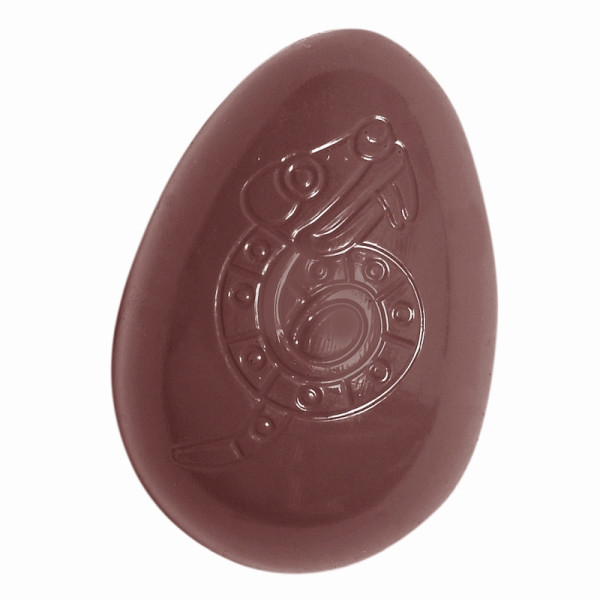 Moule à chocolat Schneider - serpent oeuf 32 mm, 275 x 135 x 24 mm - moule double / 32 x 22 x 24 mm, 2 x 5 g, 4 x 8 pièces, 421554