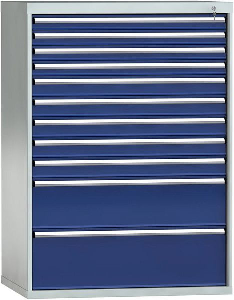 Armoire à tiroirs KLW 1450 x 1031 x 750 mm H x L x P, dimensions d'installation : 1350 mm, division : 54x36 unités, SJB1450-11EP-001