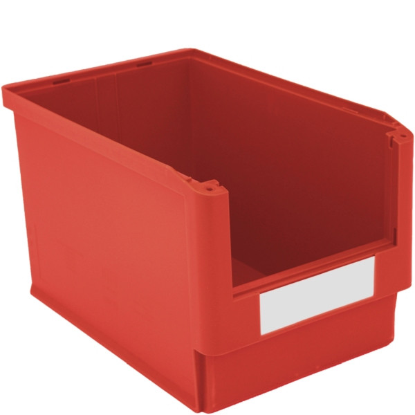 BITO bac de rangement SK set /SK5033 500x313x300 rouge, avec étiquette, 4 pièces, C0230-0027