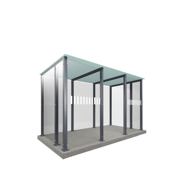 Cabine fumeur RBce pour 14 personnes, R3XL