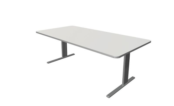 Bureau Kerkmann Unic L 2000 x P 1000 x H 750 mm, blanc, 11334110