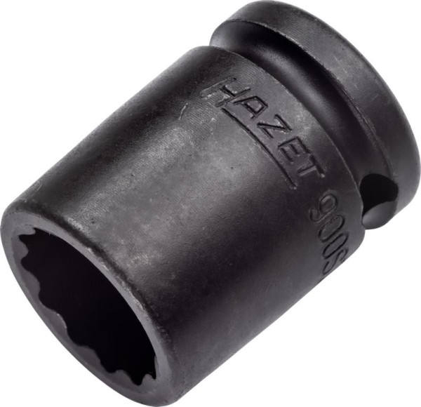 Impact Hazet, douille tournevis machine, double hexagone, carré creux 12,5 mm, 19 mm, 900SZ-19
