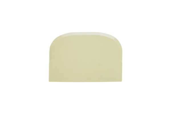 Grattoir à crème Schneider, ABS, ivoire, taille : 120 x 80 mm, 227355