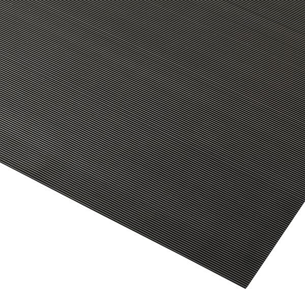 Notrax Rib 'n' Roll ESD Tapis de protection ESD à nervures fines de 3 mm pour décharges électrostatiques (ESD) et accessoires 754, 754S0045BL
