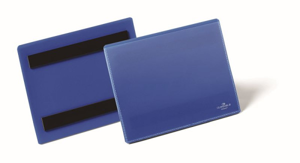 Pochette d'identification magnétique DURABLE A6 paysage, paquet de 50, 175607