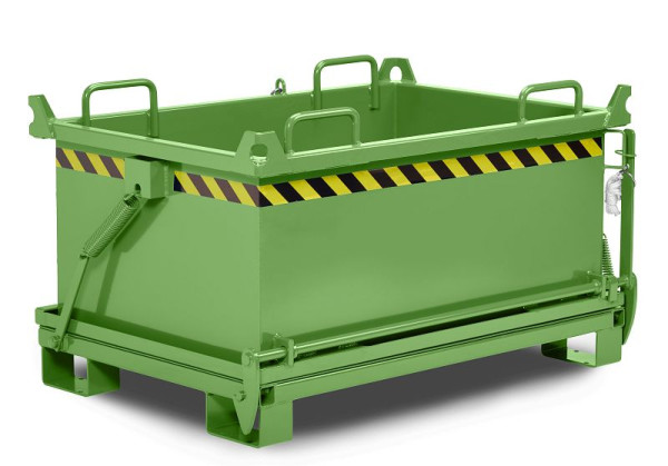 Conteneur à fond rabattable RR Industrietechnik type RBB-200 RAL 6011, 100800560