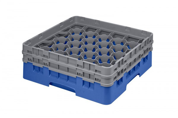 Cambro 30 Compartiments Camrack® Sink Rack 5.3" Maximum Height, Couleur : Bleu, 30S434168