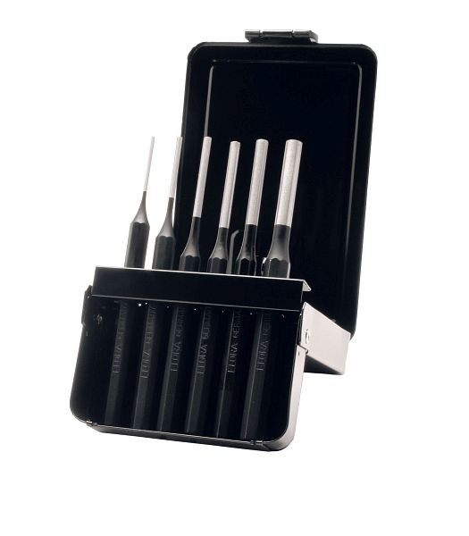 Jeu de perforatrices ELORA dans une cassette en métal, 6 pièces, 271K, 0271500616000
