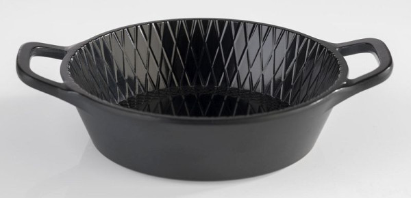 Bol APS -MINI-, Ø 8,5 cm, hauteur : 2,5 cm, mélamine, noir, 0,07 litre, anse : 1,5 cm chacun, lot de 60, 84778