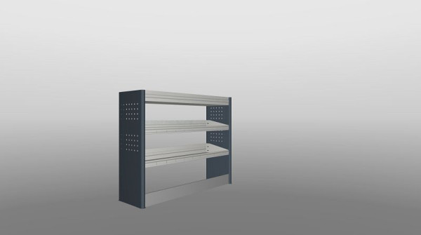 Aménagement fourgon Plastipol-Scheu Profi-Line, module 890 x 1100 x 310 mm, PL 701