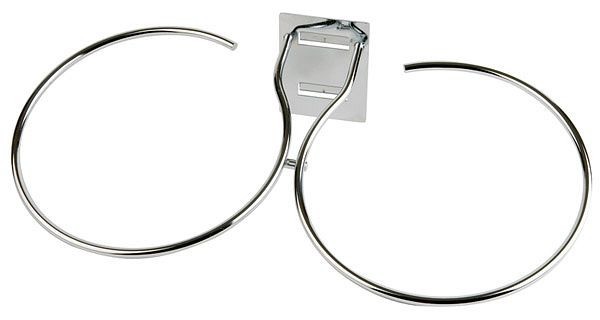 Anneau double APS pour échelle de buffet, pour bols Ø environ 23 cm, métal chromé, 11597