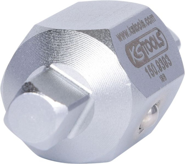 KS Tools Douilles pour bouchons de vidange d'huile, carrées, 150.9393