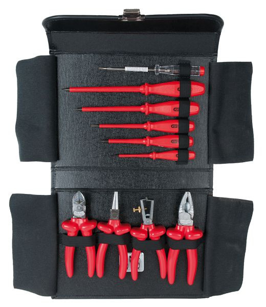 Jeu de pinces et tournevis KS Tools 1000V, 10 pièces, 117.1875