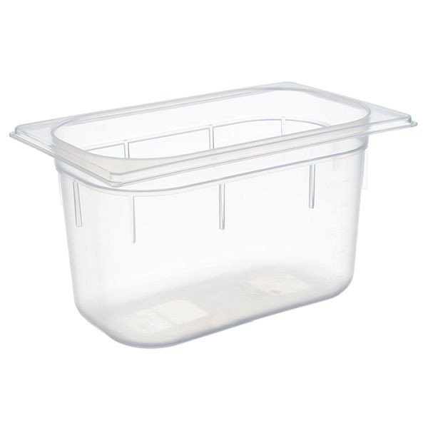 Bac APS GN 1/4, 26,5 x 16,2 cm, profondeur : 150 mm, polypropylène, 3,7 litres, 82132