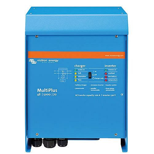 Onduleur/chargeur Victron Energy MultiPlus 24/5000/120-100, 1-67-009055, PMP245021010