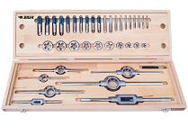 BAER SET HSS : tarauds à main / filières / outils : BSF 1/4 - 3/4, 264804211