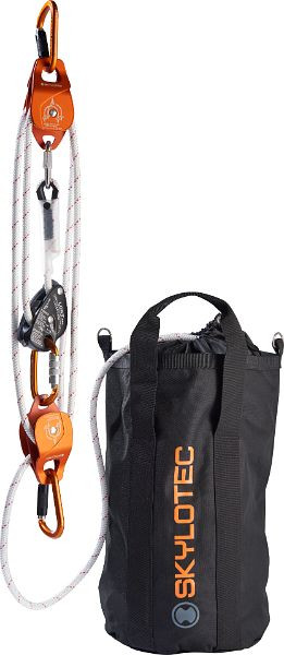 Antichute Skylotec LORY PRO, DoubleRoll, PassO-Tri, Poulie KIT 5: 1, Super Static, Drybag, longueur: 100m, SET-301-100