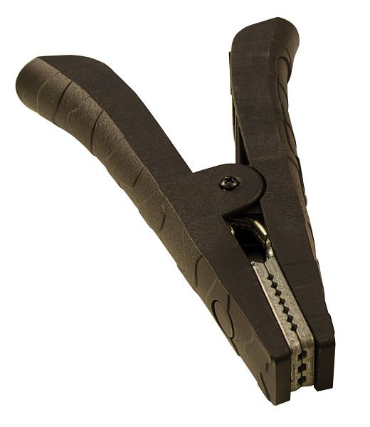 Collier de serrage ELMAG (noir) entièrement isolé, 550 A, longueur : 190 mm pour START BOOSER UK 1500, 57116