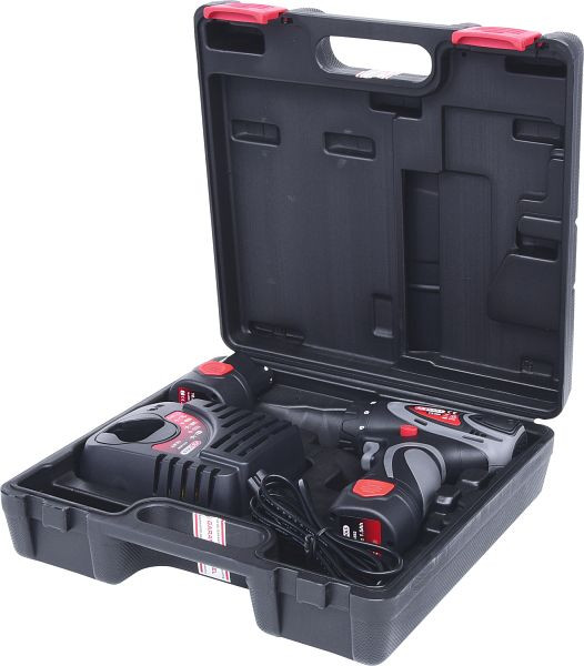KS Tools Tournevis embout sans fil 1/4'', 24Nm, 400 tr/min 10, 8V, avec 2 batteries et 1 chargeur, 515.3531