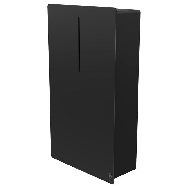 KEMMLIT poubelle hygiénique LOKI, noir, qualité supérieure, 252.494