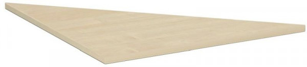 geramöbel plaque de liaison triangle 90°, matériel de liaison inclus, 800x800x, érable/argent, S-555508-A