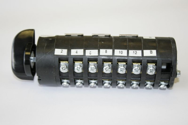 ELMAG 0-7 interrupteur à pas 20 A SCH 9779 avec bouton de commutation D.34 pour EUROSTART 1000, 9505331