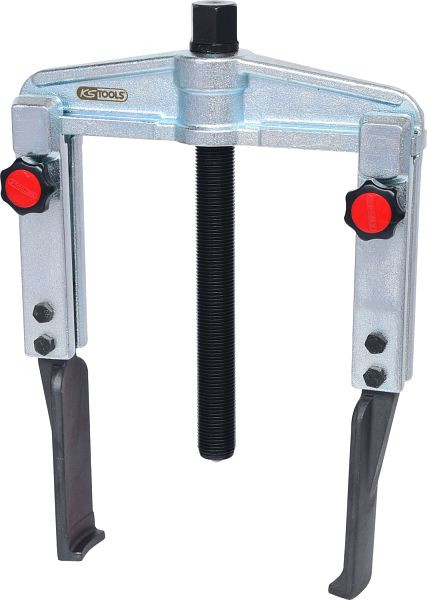 Extracteur universel à dégagement rapide KS Tools à 2 bras avec crochets fins et allongés, 50-160 mm, 220 mm, 620.0018
