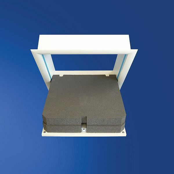 Porte de plafond Wellhöfer, ouverture de plafond : 50 x 50 cm, isolation thermique 4D, 741