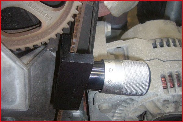 Testeur de tension de courroie de distribution KS Tools, 100 mm, 150.3015