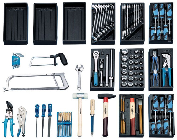 Gamme d'outils universelle GEDORE, 100 pièces, 6612790
