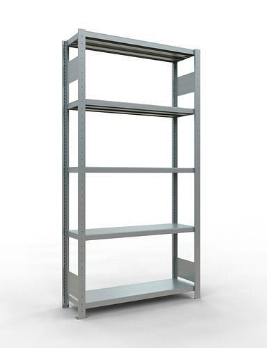 Rayonnage à étagères Schulte, champ de base, 5 niveaux de rangement, charge du compartiment 250 kg, 1060 x 336 x 2000 mm, 278807