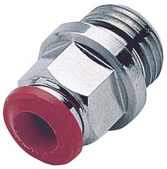 temporisateur B-GE-6-1/8-MSv, raccordement vissé droit - cylindrique, tuyau Ø : 6 mm, filetage : 1/8'', UE : 10 pièces, 03010029